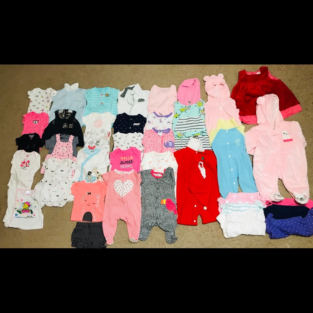 Baby girl clothes lot